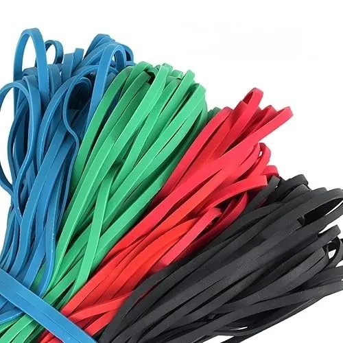 large colored rubber bands